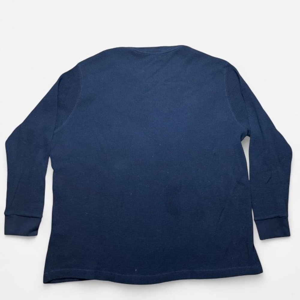Polo‎ Ralph Lauren Mens Dark Blue Thermal Sz 3XB - Picture 3 of 5